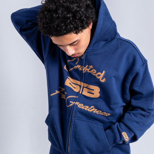 CFG NAVY ZIP UP