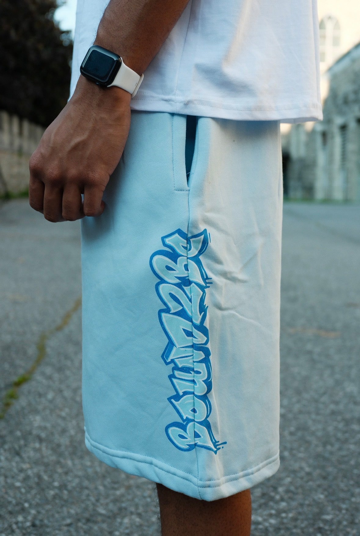 Ice Blue Shorts