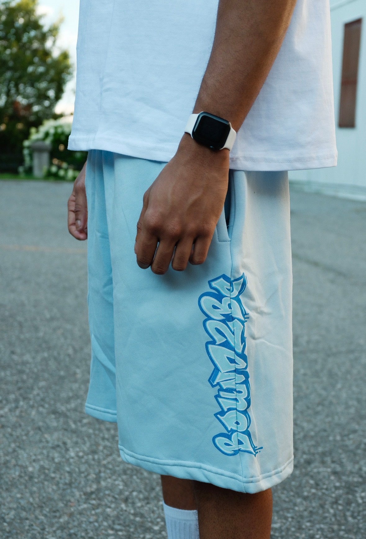 Ice Blue Shorts