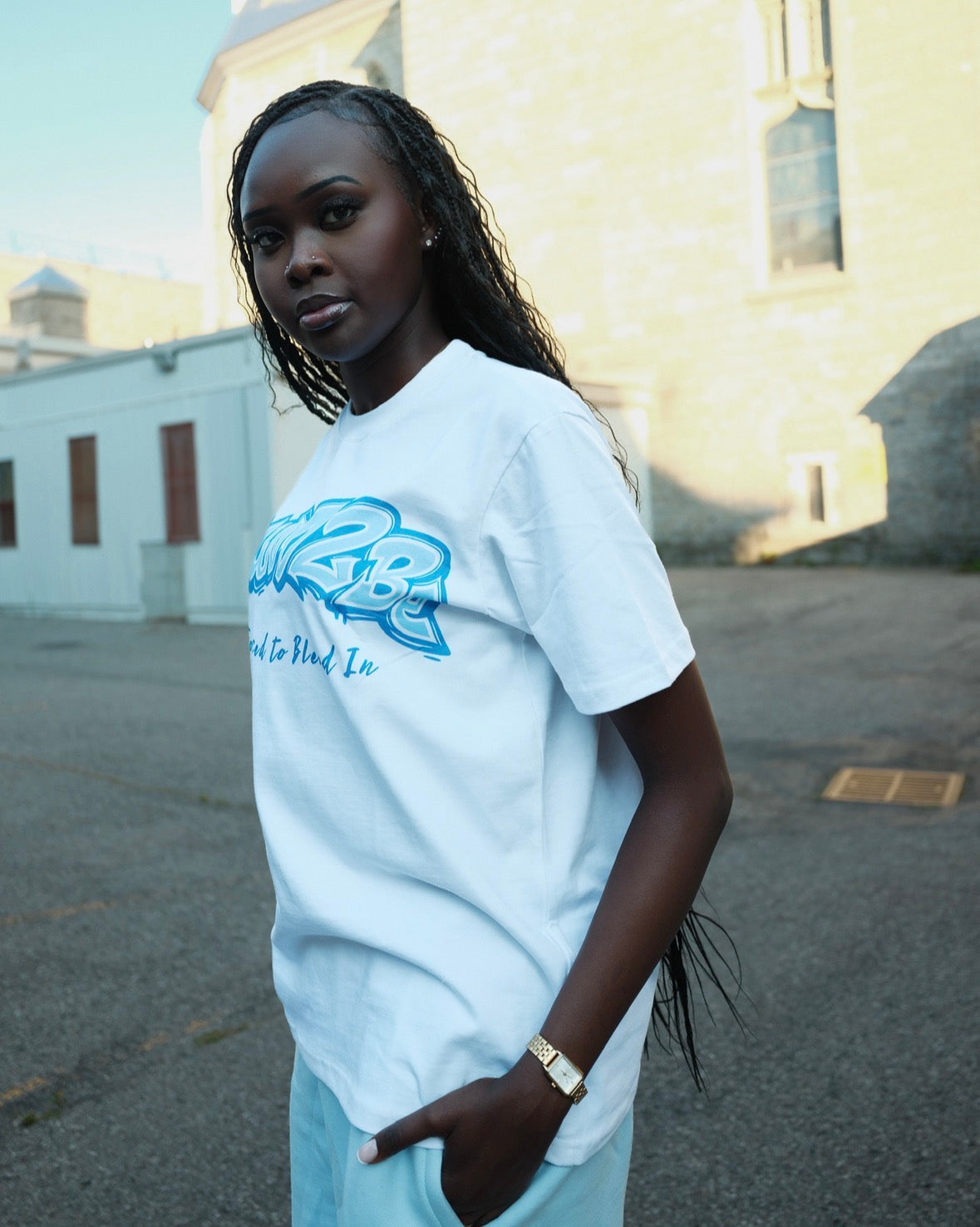Ice Blue Tee